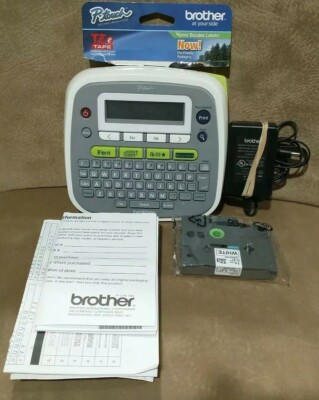 Brother P-Touch Model PT-D200 Label Maker Printer + New Tape Cartridge bundle