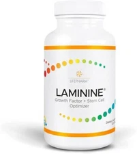 1 Bottle - LifePharm LAMININE - (120 capsules)  -  Expiration ( 2026 ).  Sealed