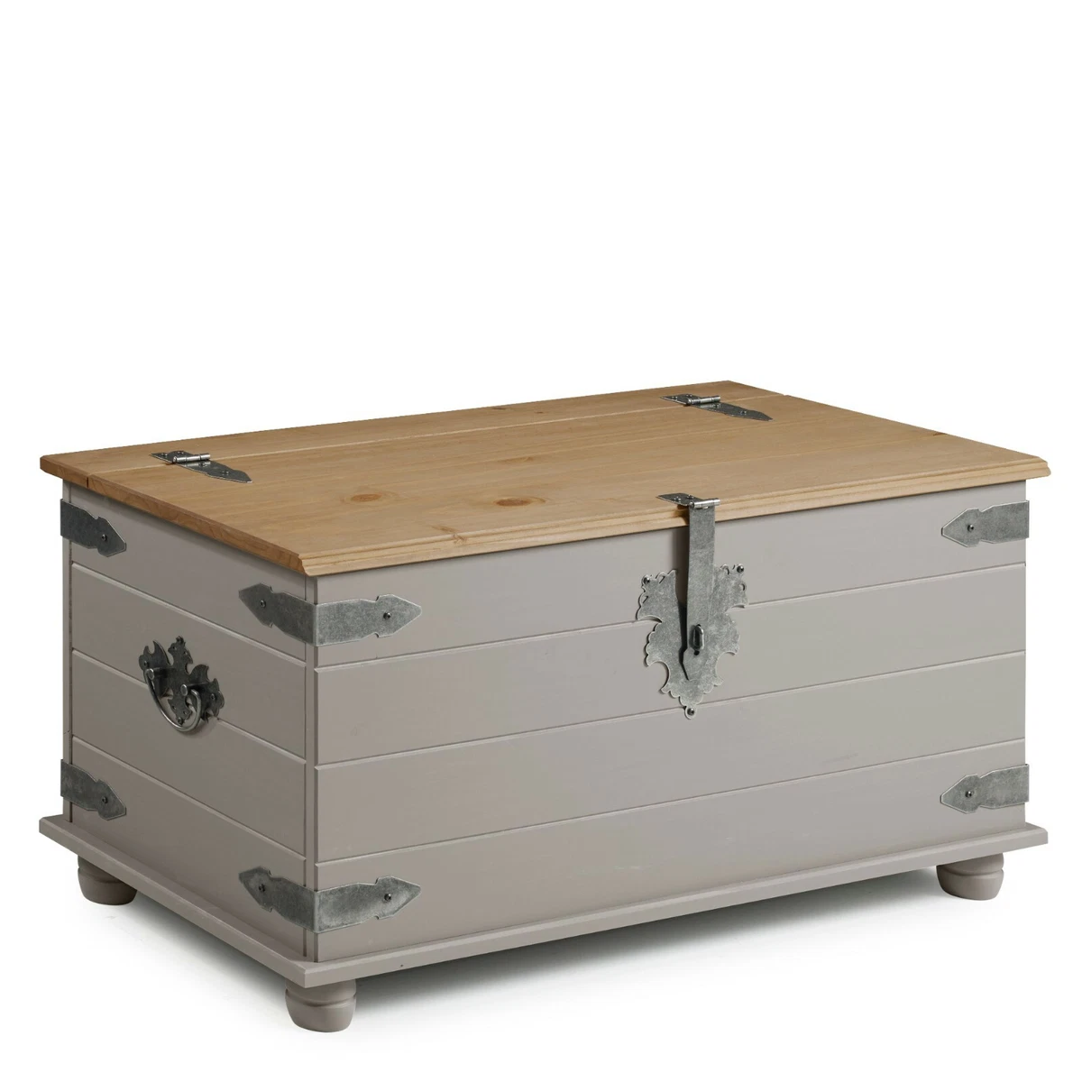 Grey chest storage outlet