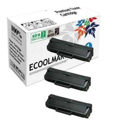 3 pack MLT-D104S Toner Cartridge fits Samsung ML-1661 ML-1665 ML-1666 Printer