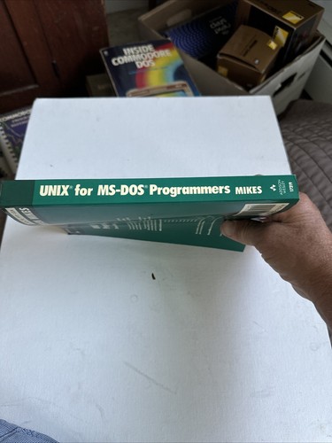UNIX for MS-DOS Programmers Paperback Stephen Mikes - Picture 3 of 3