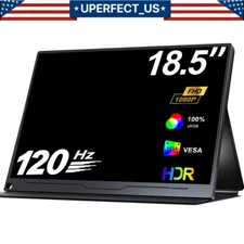 UPERFECT 18.5" 120Hz Tragbare Monitor 1920*1080 HDMI LCD Display Für Xbox PS6 5
