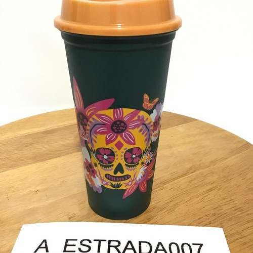 Starbucks México Día de los Muertos Vaso de Acero Inoxidable 24oz y Taza Caliente 20oz - Imagen 5 de 19