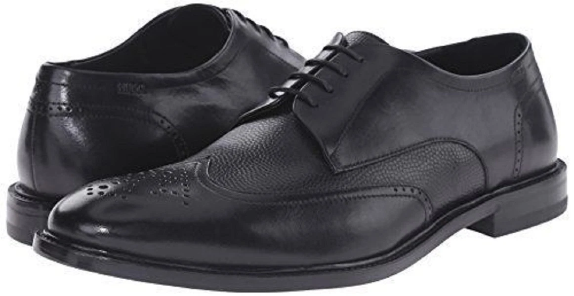Hugo boss wingtip shoes deals