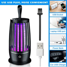 Electric Mosquito Insect Killer Zapper LED Light Fly Bug Trap Pest Control Lamp