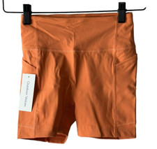 Outdoor Voices Size XXS Orange 3.5" Zoom Athletic Shorts - New