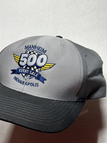Casquette Snapback Indy 500 – Vintage 1986 – Indianapolis Motor Speedway – Bleue