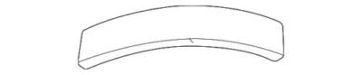 Genuine Ford Body Side Molding XL5Z-1051728-APTM