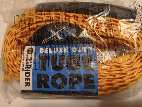 XPS Deluxe Duty Tube Tow Rope Two Rider Pssagers 60' FT