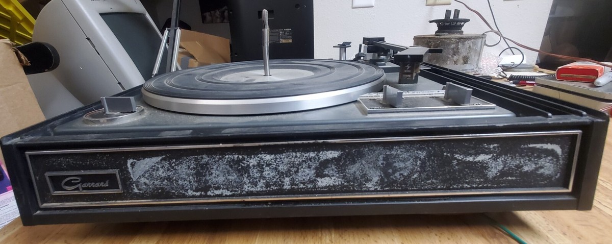 Vintage Garrard Synchro Lab 75 Turntable Record Player Workd