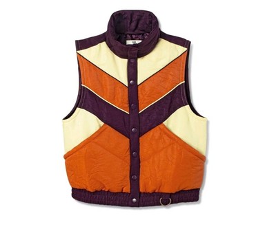 retro puffer vest