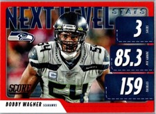 2020 Score Next Level Stats Red #NLS-BW Bobby Wagner Seattle Seahawks