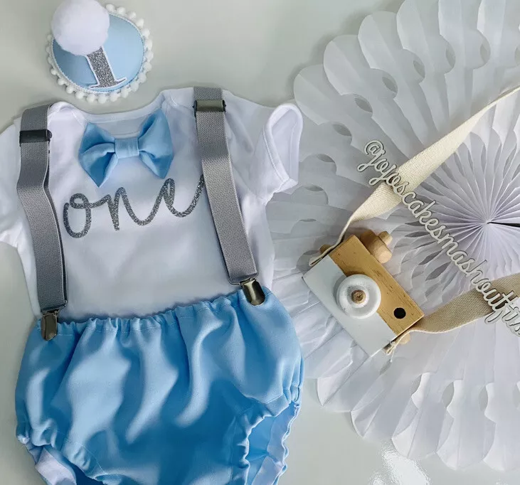 Cake smash shop outfit boy ebay