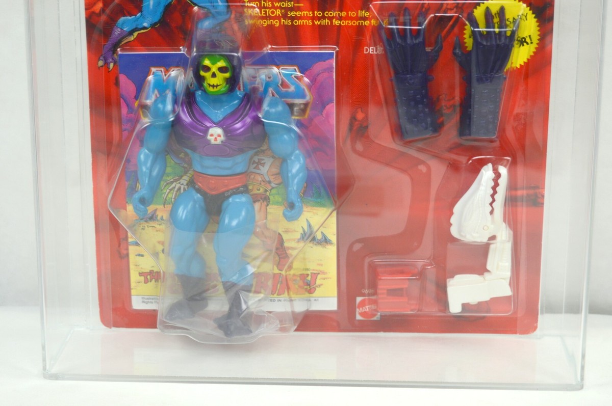 MOTU, Terror Claws Skeletor, AFA 80, graded, Masters of the