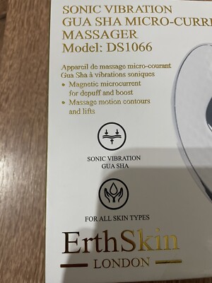 ERTHSKIN LONDON Sonic Vibration Gua Sha with Micro-Current Massager ERTHSKIN LONDON Sonic Vibration Gua Sha with Micro-Current Massager
