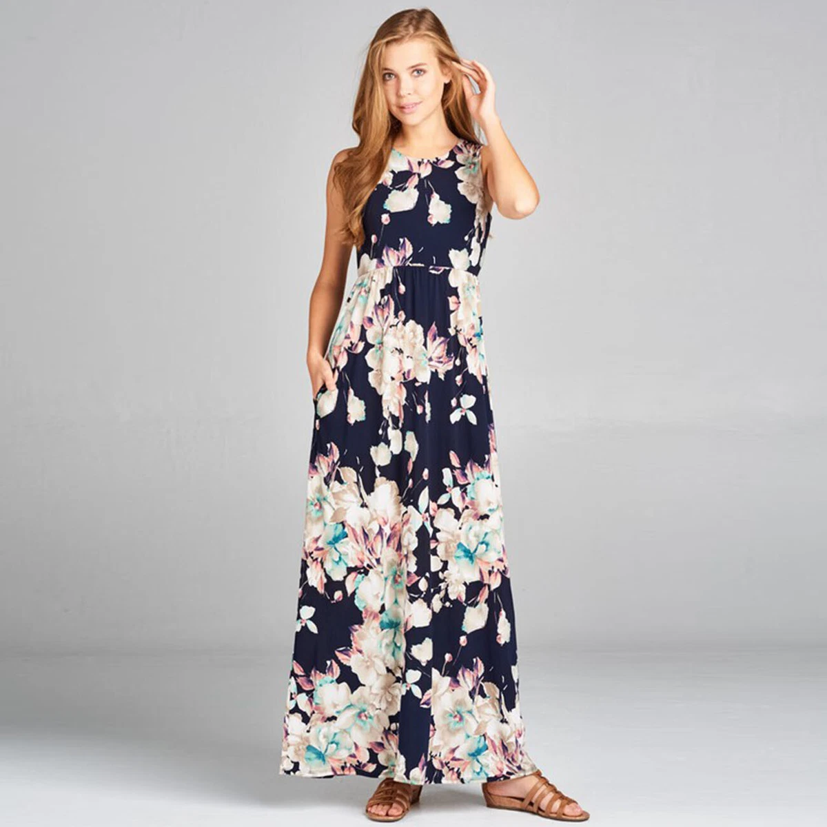 Vanilla bay floral maxi best sale dress