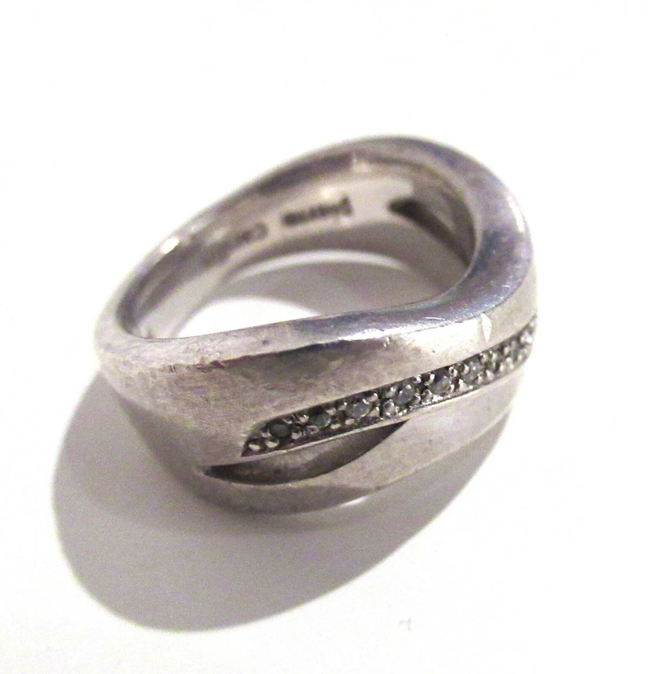 Pierre Cardin Designer Ring aus 925er Sterling Silber France Silver Jewelry - Bild 2 von 4