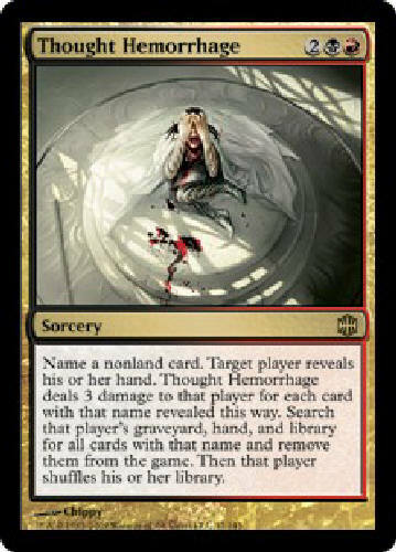 THOUGHT HEMORRHAGE FOIL X4 4 4X Alara Reborn MTG Magic Cards DJMagic
