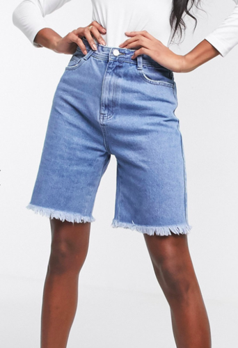 High Waisted Denim Shorts 