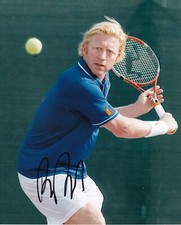 Boris Becker signed autograph 20x25cm Wimbledon in person autograph COA