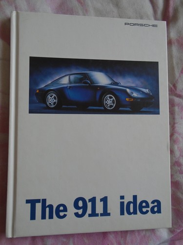 Porsche 911 Range Prospekt Aug 1995 993 gebunden englischer Text
