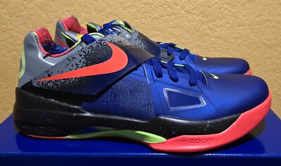 Size 12.5 - Nike Zoom KD 4 2024 Nerf (FQ81880-400) | eBay