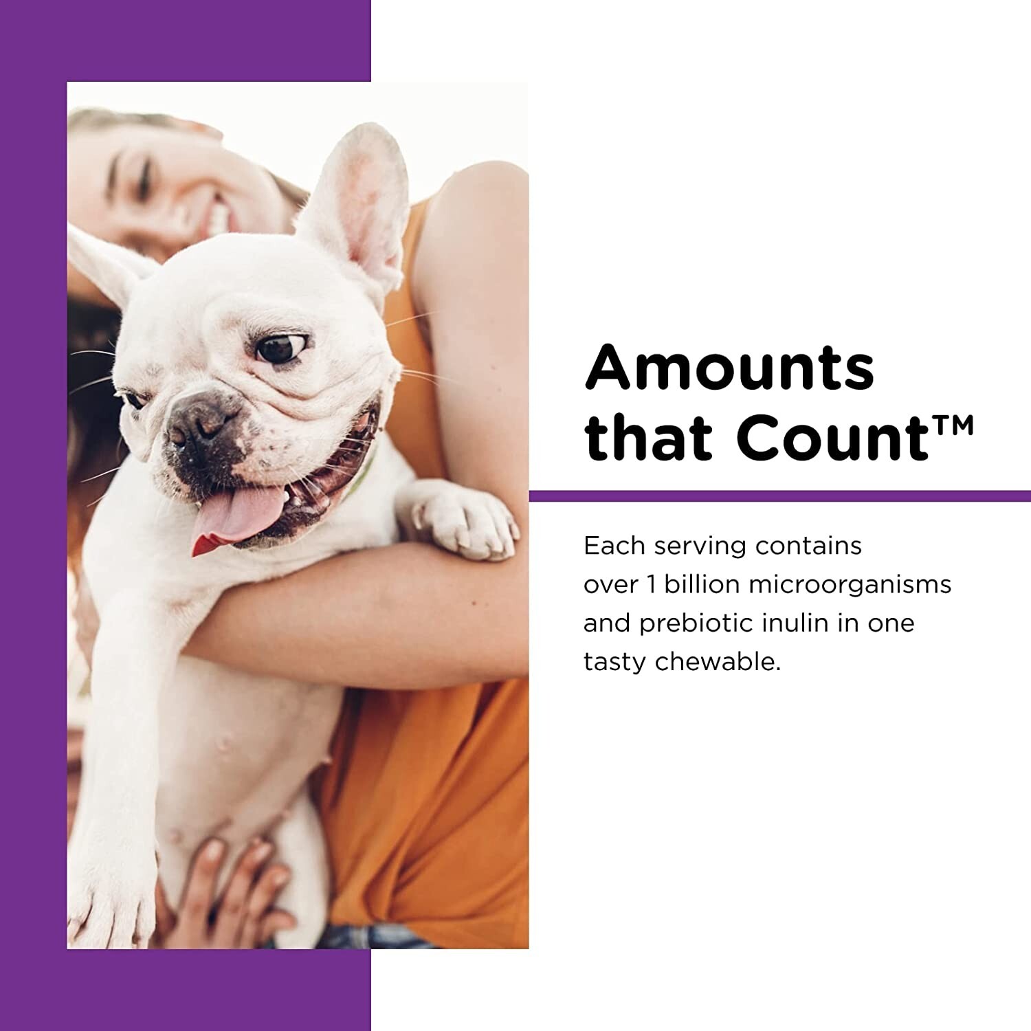 NutriVet Pre and Probiotic for Dogs Digestive Health Support 120 Soft