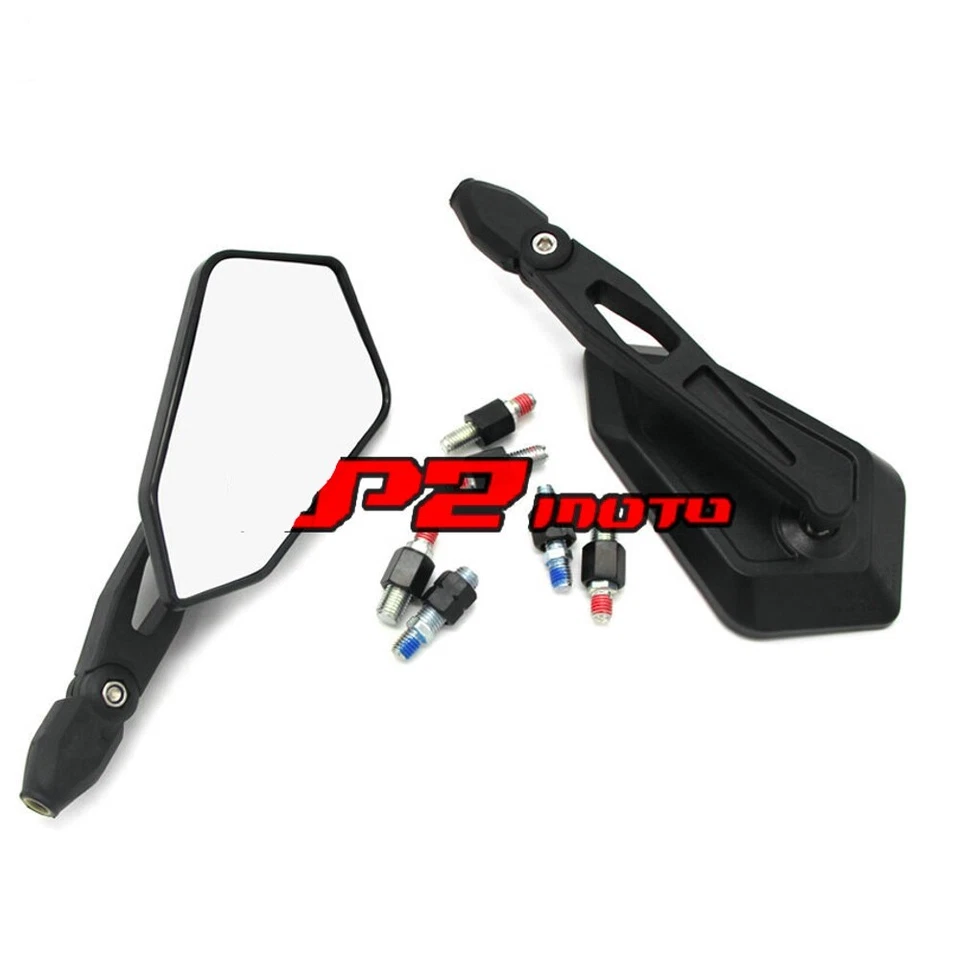 Espejo retrovisor lateral para Honda Dominator NX250 AX-1 88-93 NX500 NX650 88-99 Foto 2 de 2