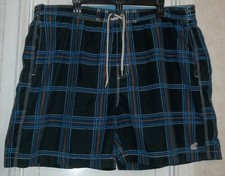 Caribbean Joe Swim Trunks Shorts Navy Size XXL Men's