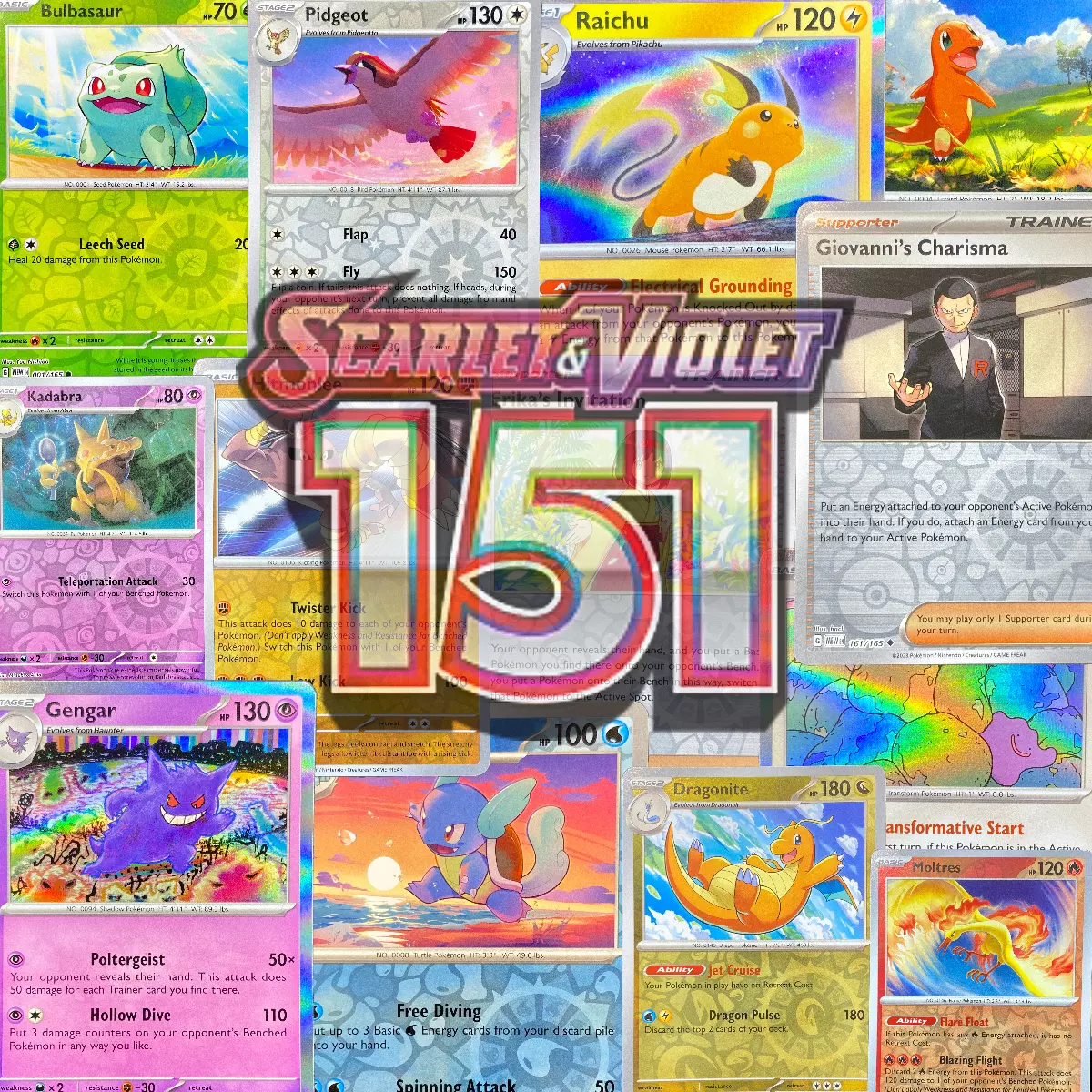 Pokémon - 151 - Voltorb 100/165 - Reverse Holo - ENGLISH - NM/M