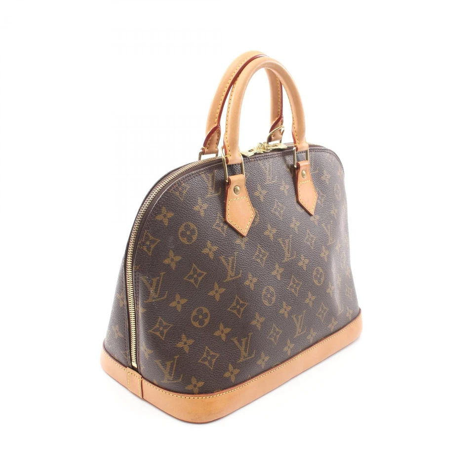 LOUIS VUITTON Alma PM Handbag M51130 Monogram canvas Brown Used Women LV - Image 2 of 4
