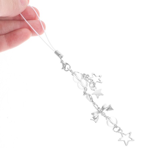 Star Bow Mobile Phone Chain Miss Decorative Charms for Telephones - Afbeelding 12 van 12