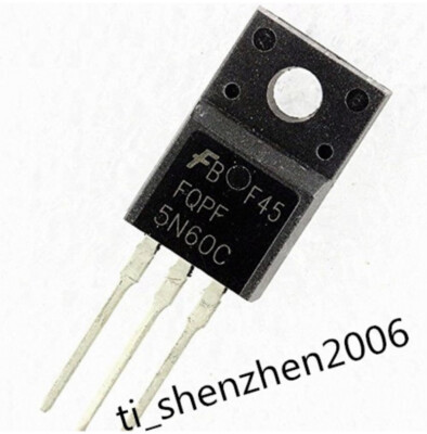 Transistor MOSFET Fairchild FDPF7N60NZ T&eacute;l&eacute;vision