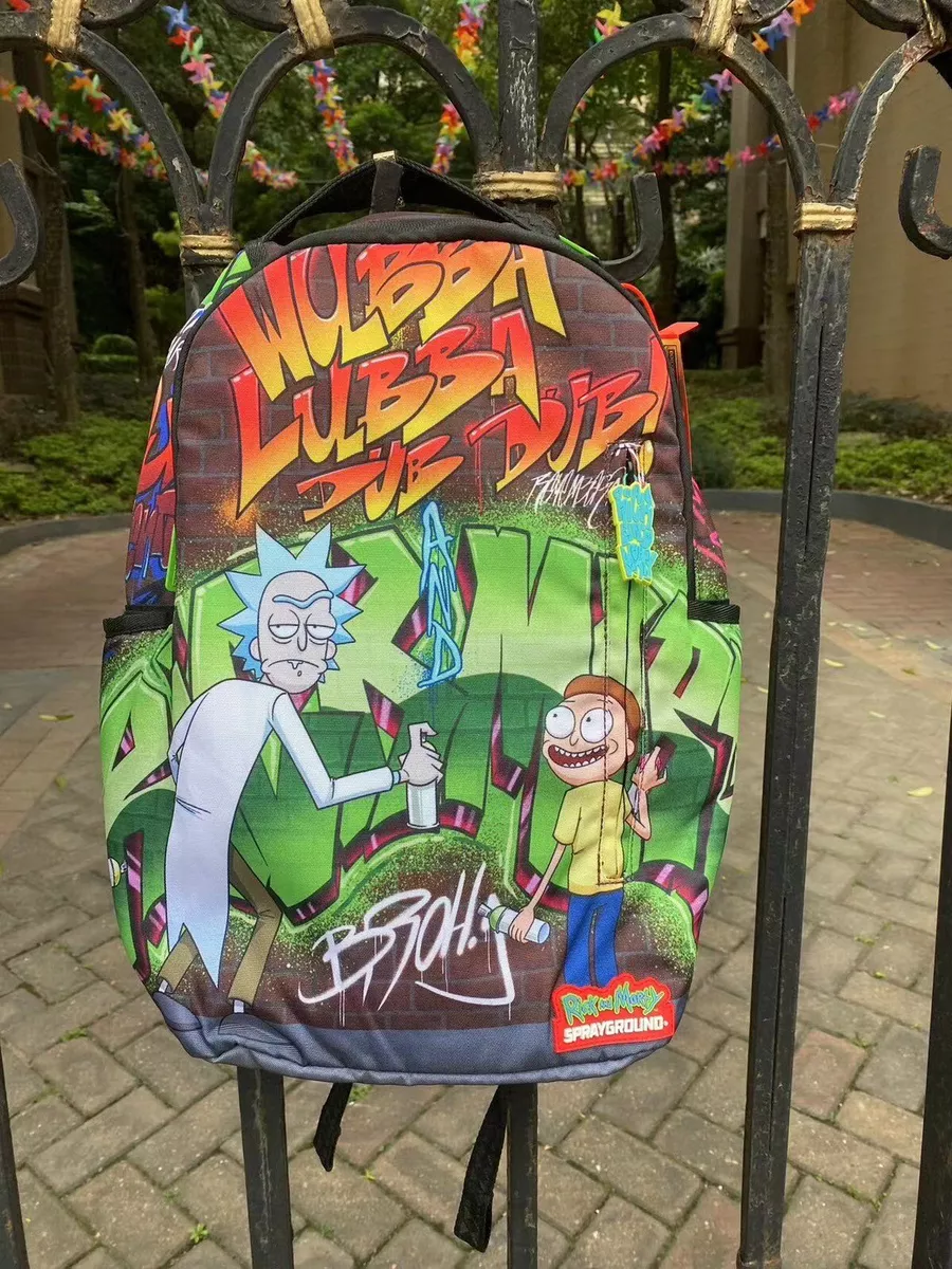 Sprayground rick and morty cheap crammed