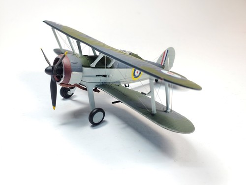 Corgi Aviation AA36203-F Gloster Sea Gladiator 'Faith' Hal Far Malta 1940 1:72