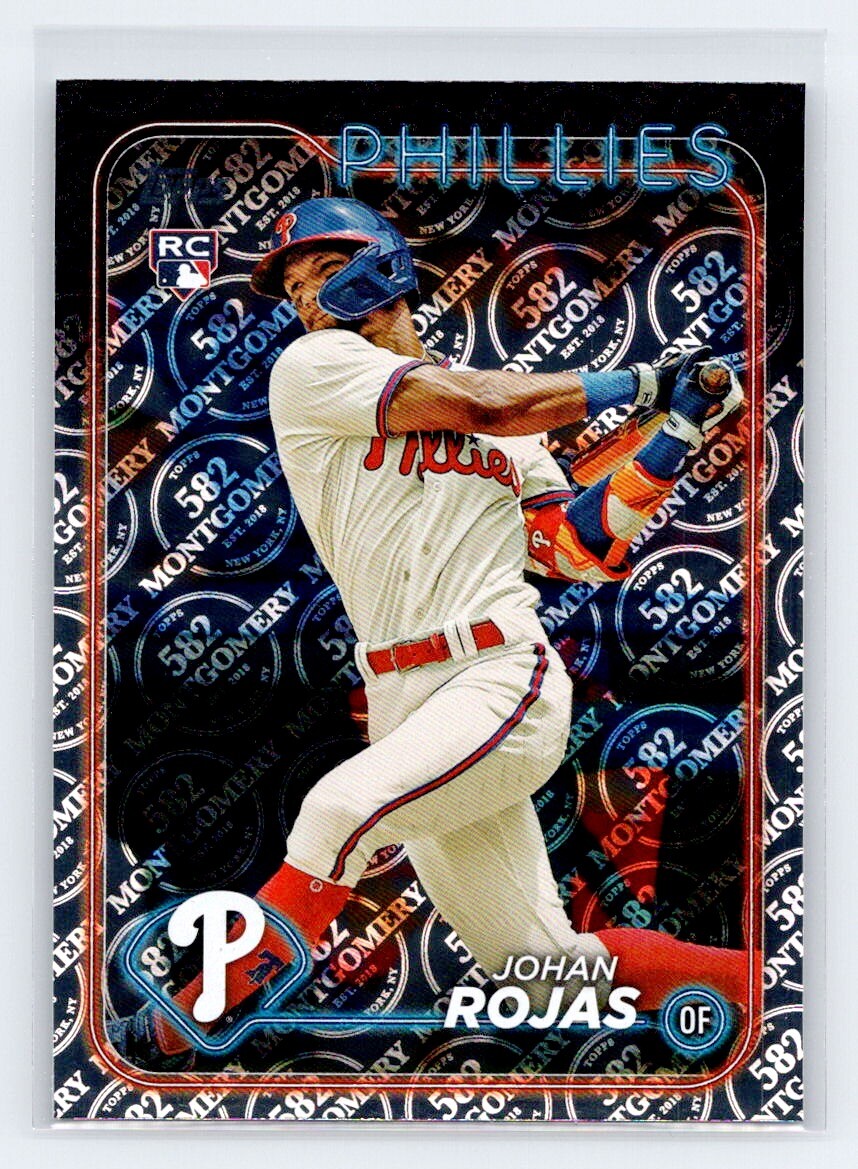 Johan Rojas 2024 Topps #209 582 Montgomery Club Foil Rookie