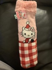 HELLO KITTY CHRISTMAS SLIPPER SOCKS Shoe Size 4-10