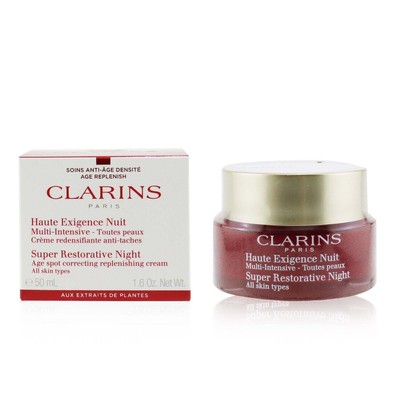 Clarins Super Restorative Night Age Spot Correcting Replenishing Cream  50ml/...
