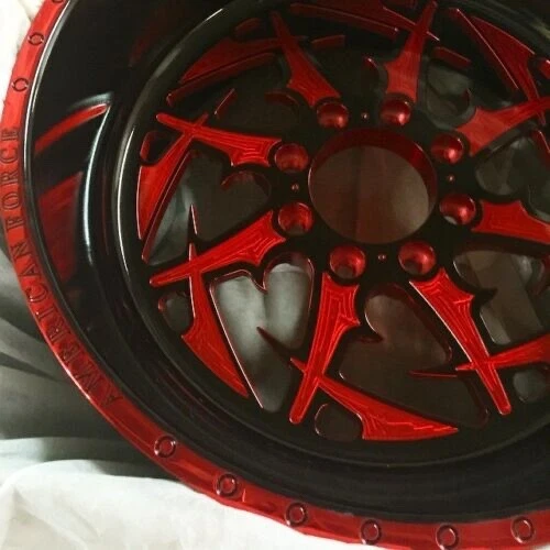 Four American Force Wheels 22inch x 12 inch for Ford F250 and F350 trucks - Image 3 of 3