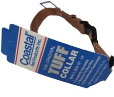 Coastal Dog Collar Small Biege 10"-14"