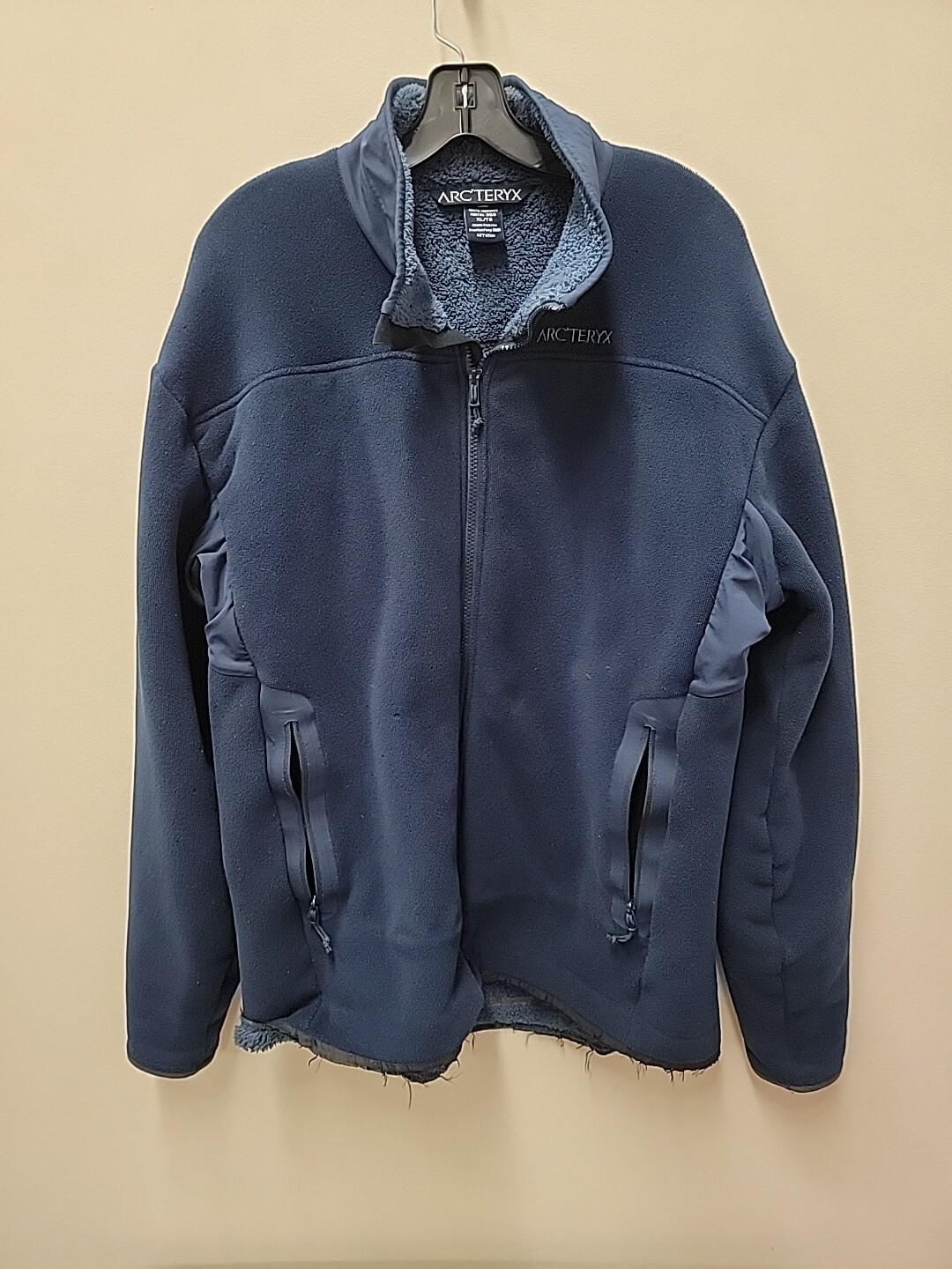 Arcteryx Sweater Full Zip Jacket Fleece Sweatshirt Blue Men’s XL