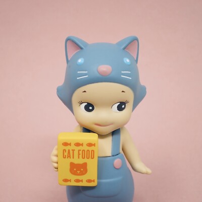 New Opened Box Sonny Angel BLUISH GRAY Cat Life Series-USA Seller
