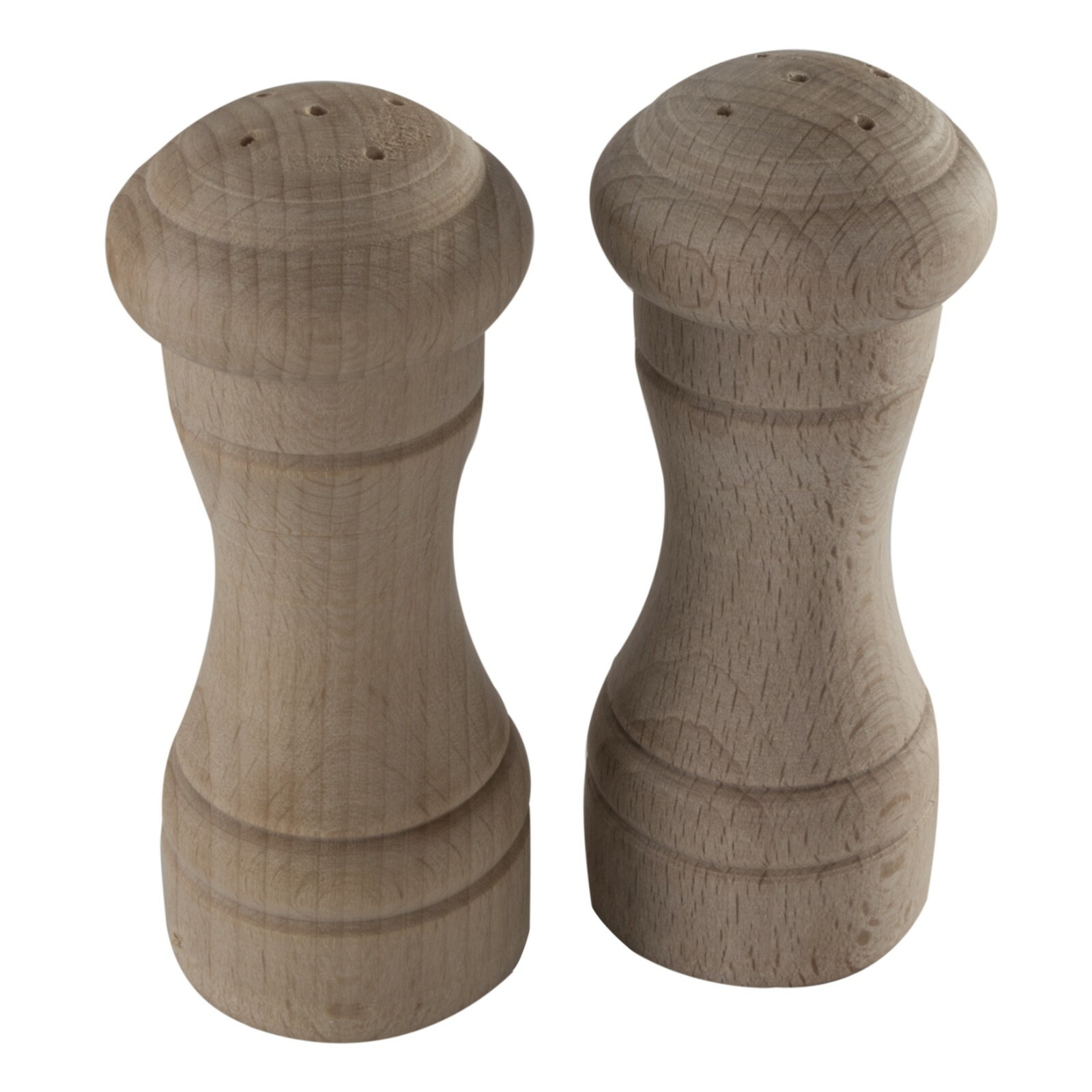 wooden salt and pepper pots