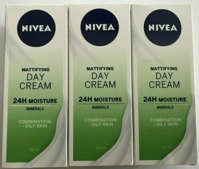 nivea daily essentials oil free moisturising day cream for oily to combination skin 50ml