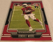 2021 Panini Playbook Football Rondale Moore Arizona Cardinals Rookie Card #116