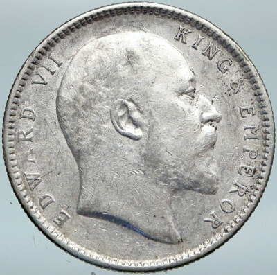 1906 King EDWARD VII of United Kingdom EMPEROR British INDIA