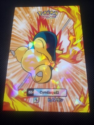 Pokemon 2024 Card Database Attacks Gen  2 Cyndaquil #155 Cracked Ice Holo Peru
