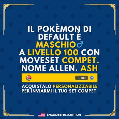 Feraligatr Shiny O Non ✨ 6 IV Competitivo Custom Pokémon Scarlatto Violetto - Foto 9