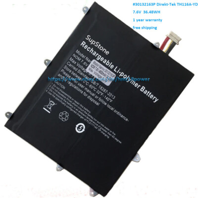  30132163P HW-3487265P Battery For Direkt-Tek TH116A-YD ITSOHOO 11.5''