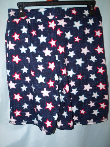 Way to Celebrate Patriotic Star Spangled Crew Pajama Set Size XL Women's NWT - Picture 5 of 5